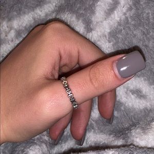 Pandora Heart stackable ring
